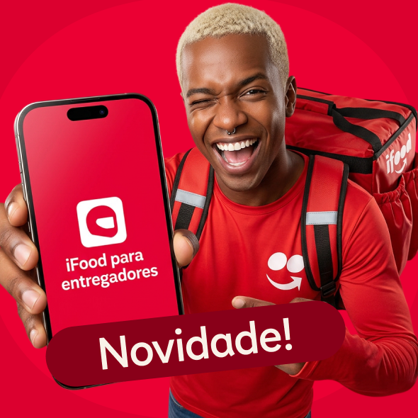 Fa&ccedil;a parte do ifood para entregadores
